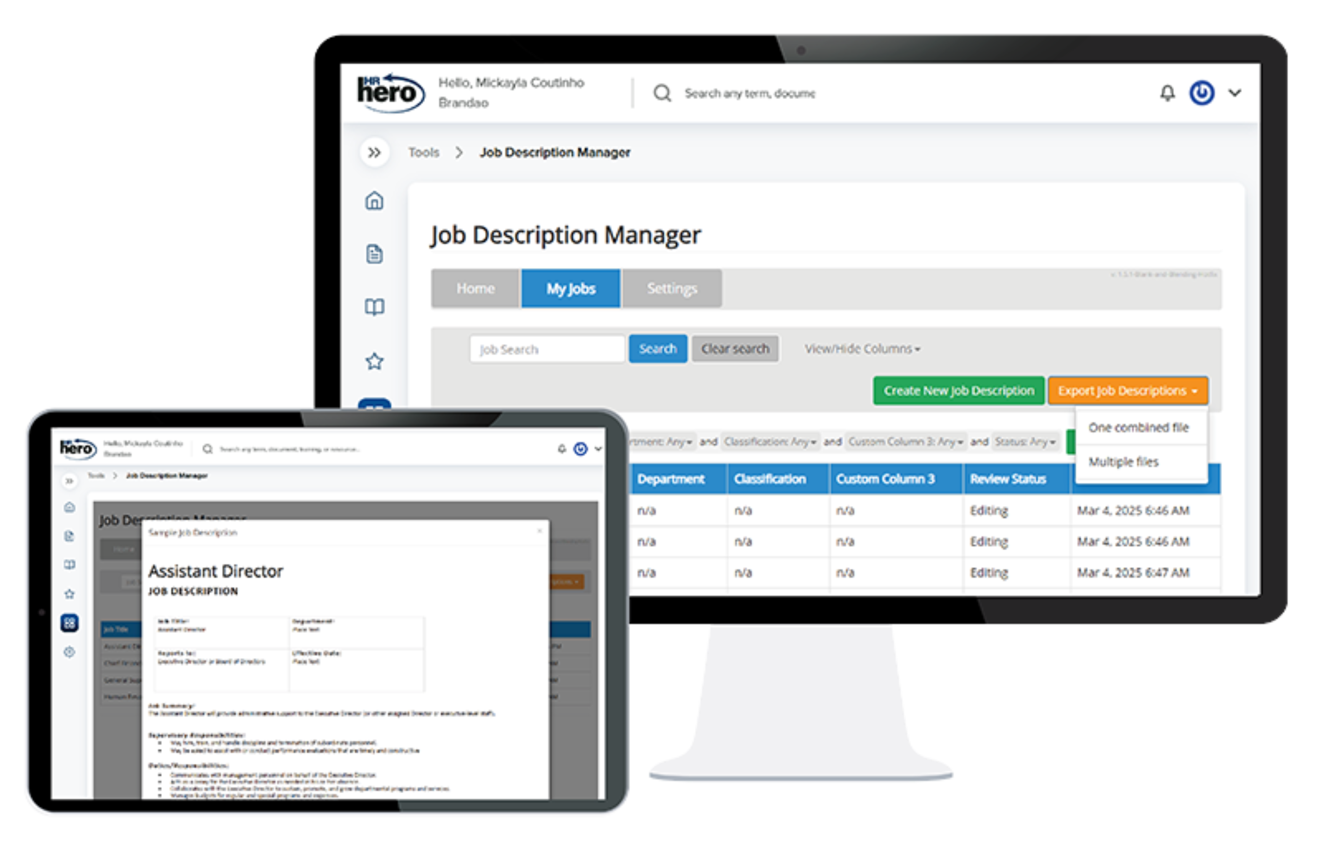 Job Description Manager by HR Hero_screenshots