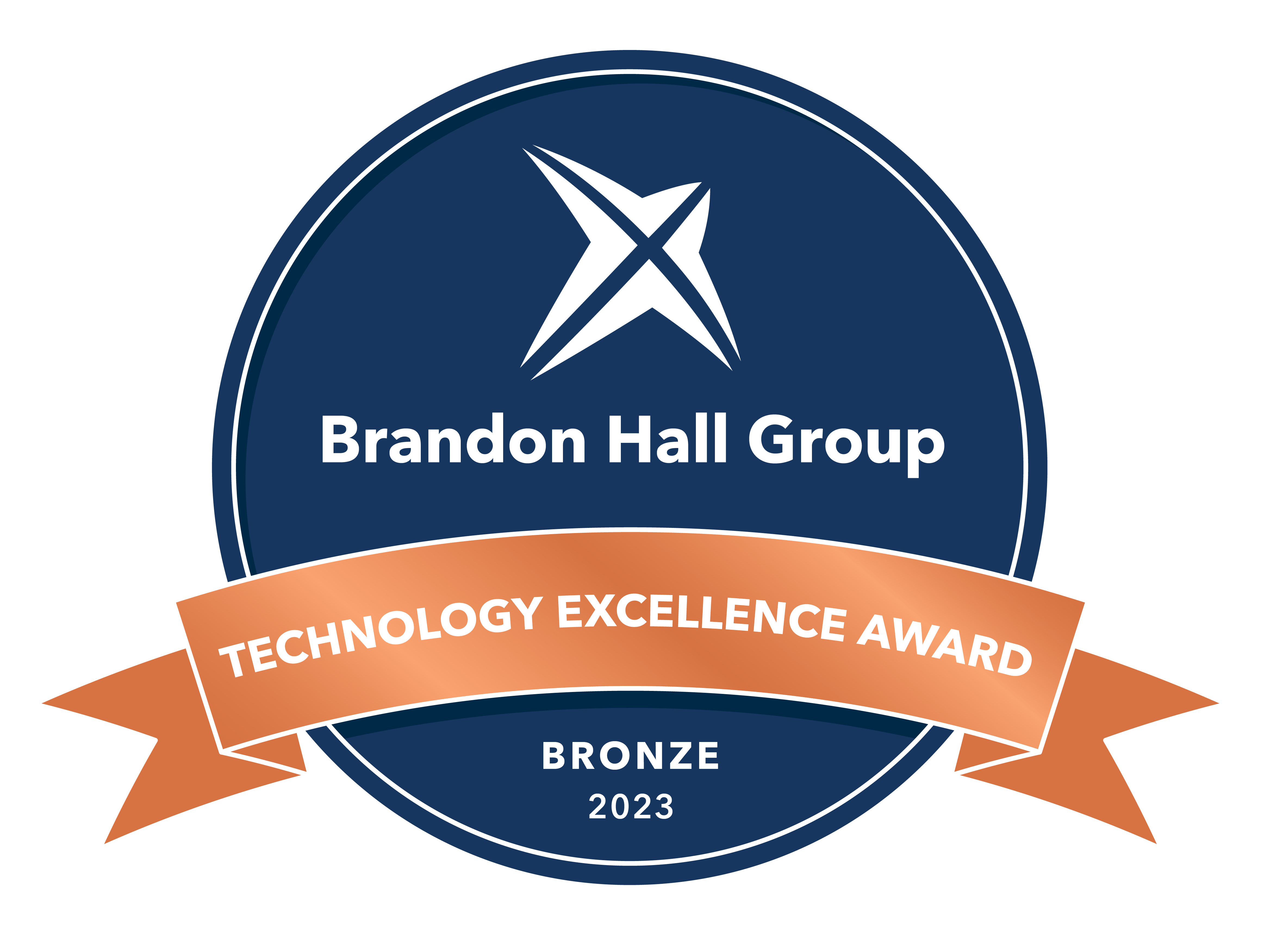 Bronze Brandon Hall Award Badge