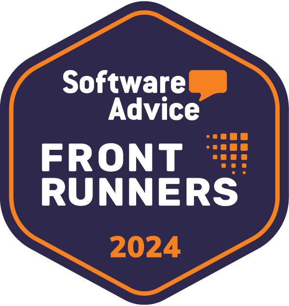 Badge for Software Advice Frontrunners 2024